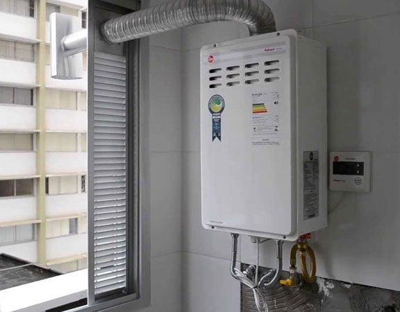 Dimensionamento aquecedor a gás
