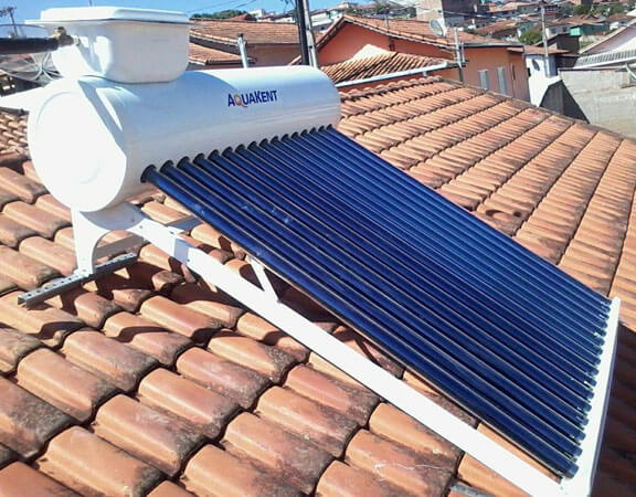 Funcionamento do aquecedor solar